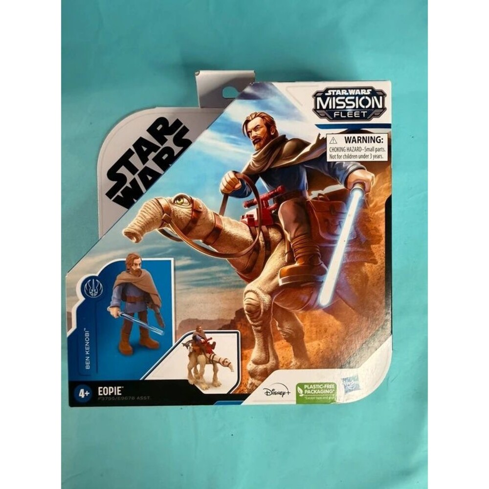 Star Wars Mission Fleet Tatooine Trek Ben Kenobi with Eopie